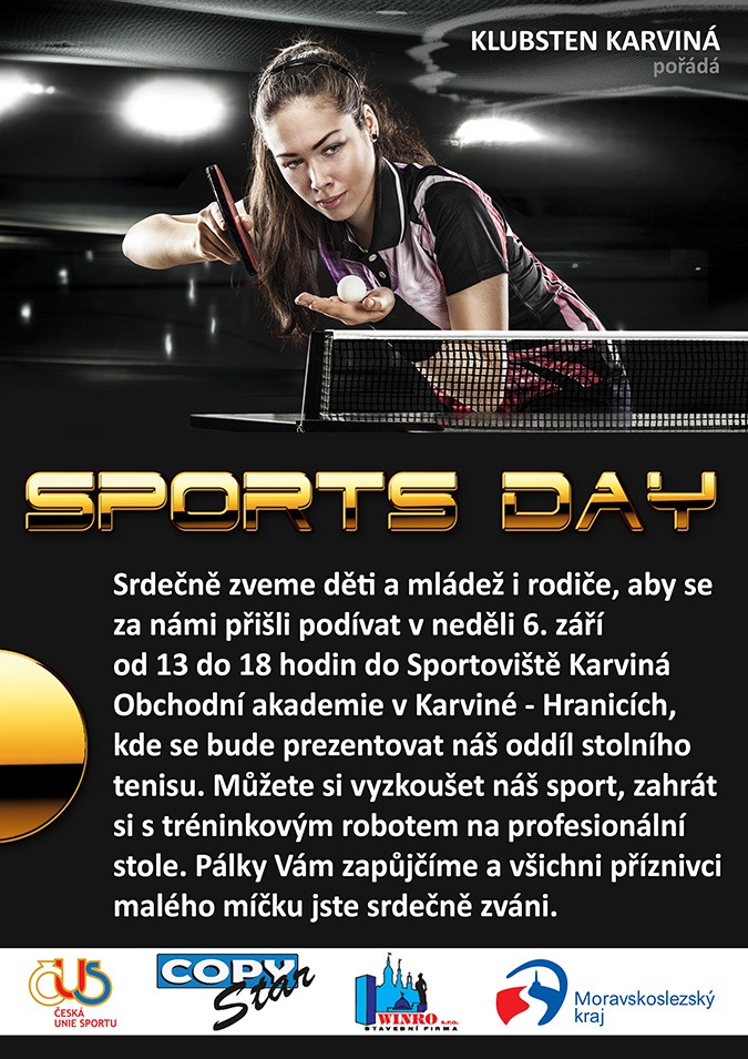 Sportovní den s KLUBSTEN Karviná